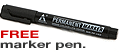 Free marker pen