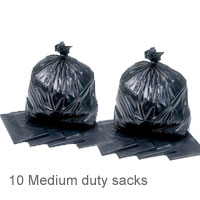 10 Large size Medium duty sacks