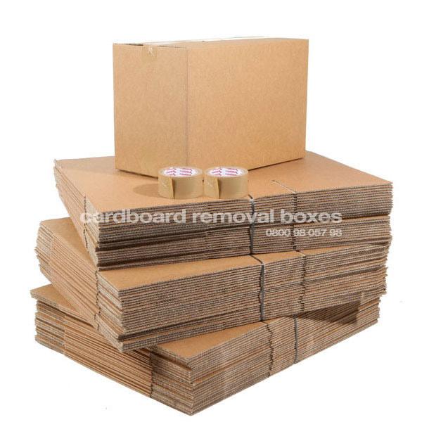 60 Removal boxes, Tape, Pen Pack